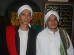 Habib Muhammad Syahab bersama Habib Rafiq Al-Kaff